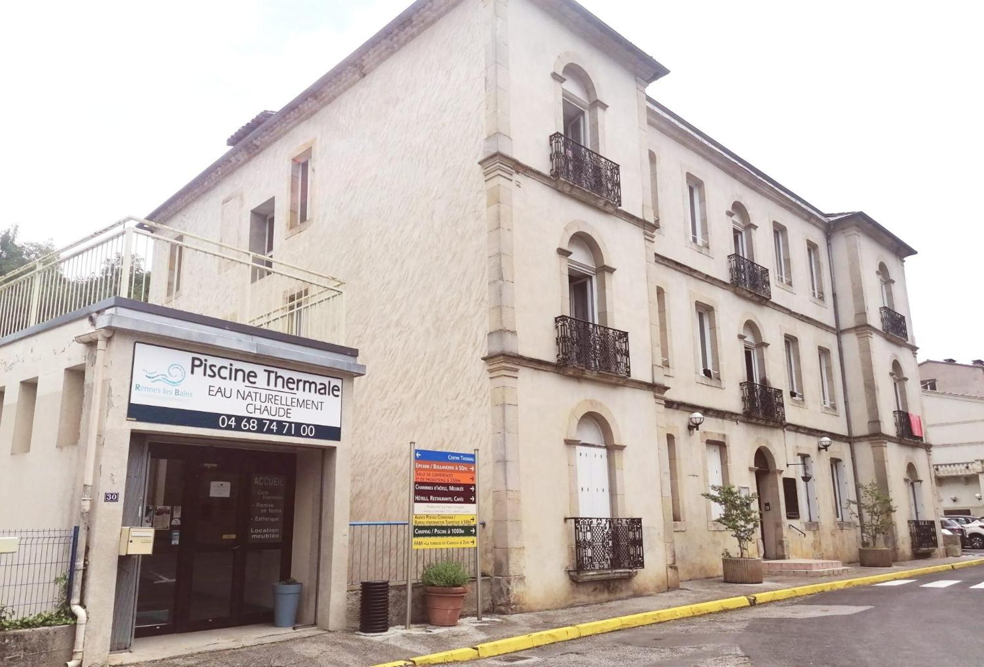 Residence La Reine Rennes-les-Bains Exterior foto